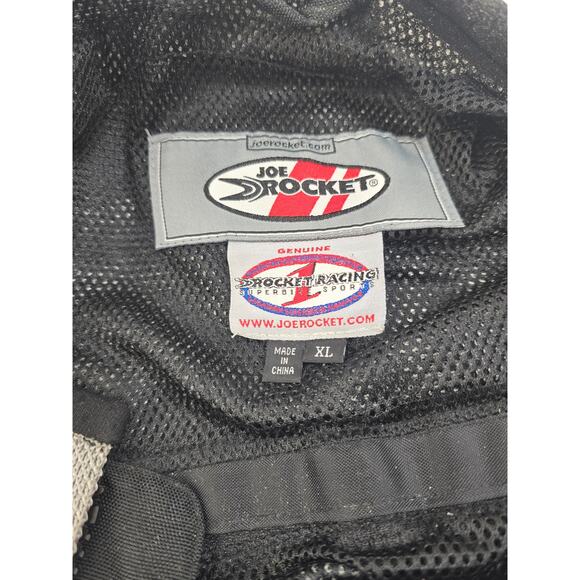 Joe Rocket Phoenix 4.0 Mesh Motorcycle Jacket Gray Black XL Men’s Riding Gear - Picture 4 of 4